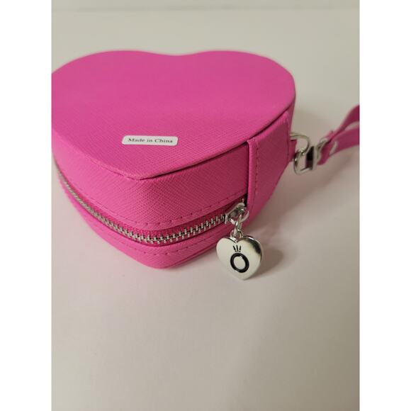Authentic Pandora Pink‎ Heart-Shaped Jewelry Travel Case - Picture 3 of 6